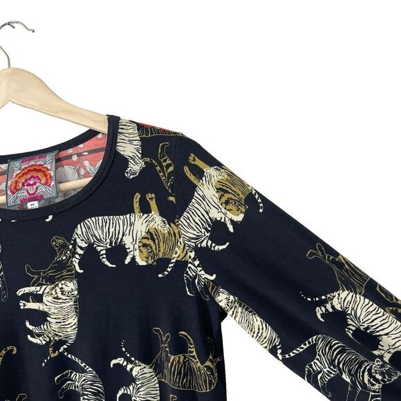 Johnny Was X-Small Teeger Knit Puff Sleeve Top Soft Bamboo Stretch Womens - Picture 13 of 16